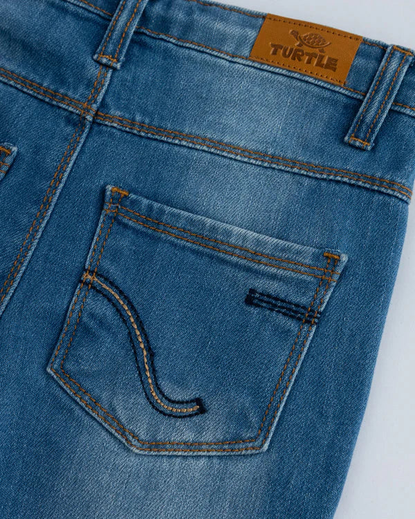 Blue Classic Fit Denim
