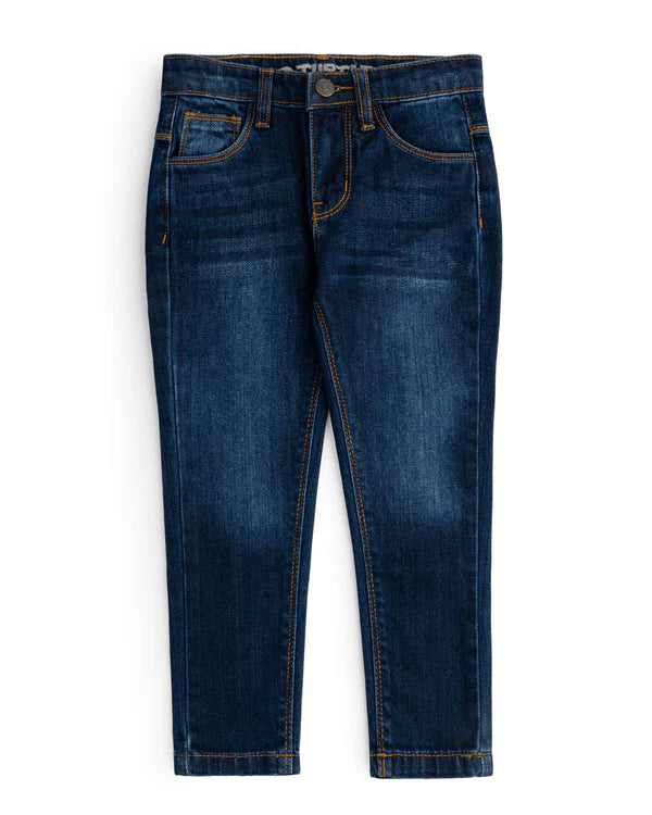 Blue-Fit Denim Pant