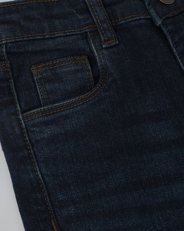 Indigo Straight-Fit Denim