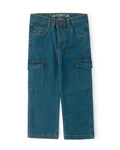 Dark Indigo Cargo Denim