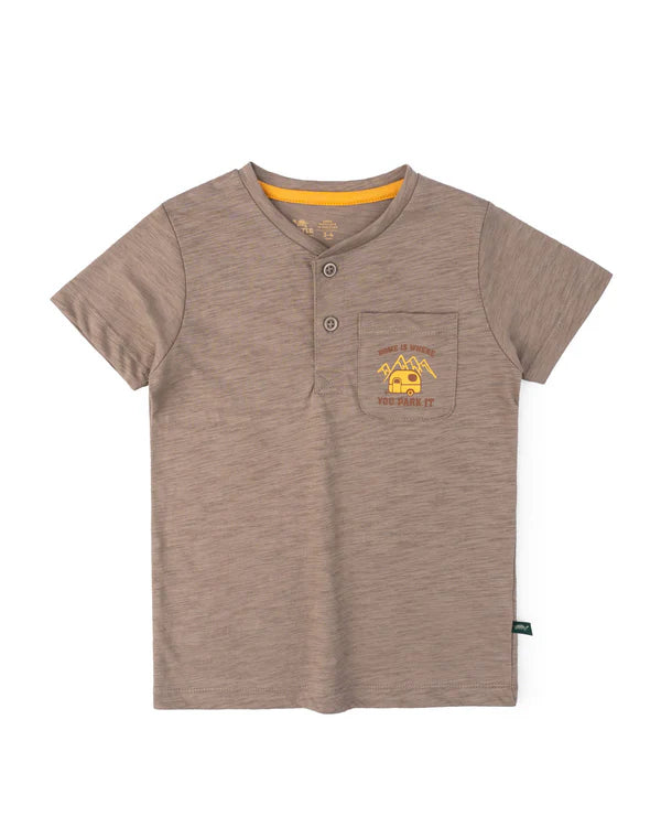 Earth-tone Explorer Henley