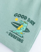 Croc-Surf Printed Short