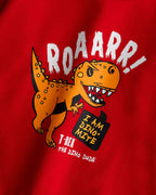 Roaring Red Printed Sweatshirt