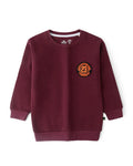 Burgundy Classic Crew Sweatshirt
