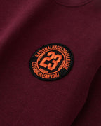 Burgundy Classic Crew Sweatshirt