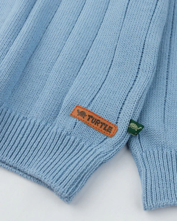 Sky Mist Knitted Sweater