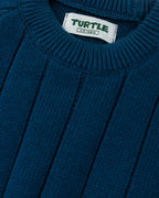 Navy Ridge Knitted Sweater