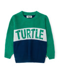 Signature Paneled Sweater