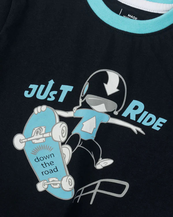 Blue Skater T-Shirt