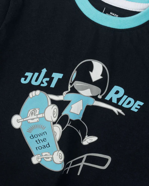 Blue Skater T-Shirt