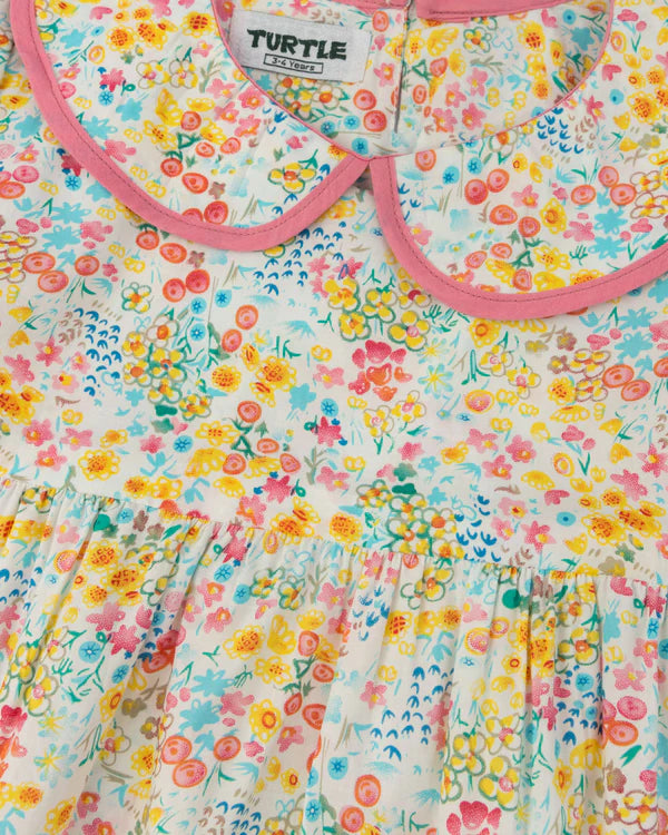 Bubble Bloom Printed Top