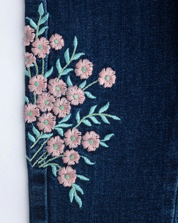 Flora Blue Denim