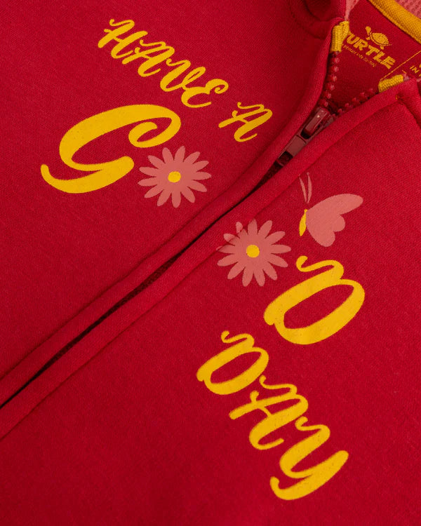Good Day Printed Hoodie