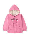 Light Pink Zipper Hoodie